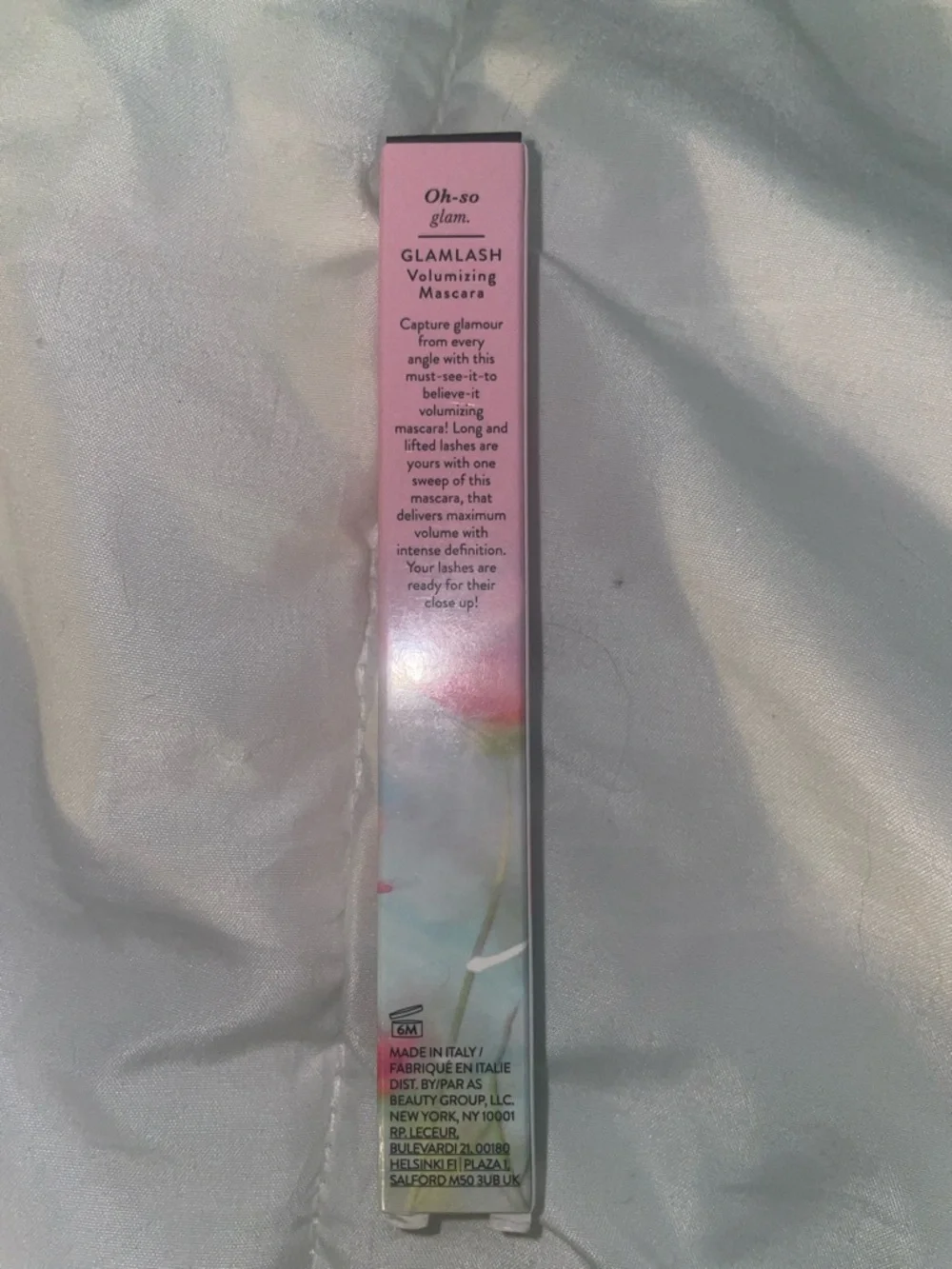 Laura Geller Glamlash Volumizing Mascara — Black with Pink Accents